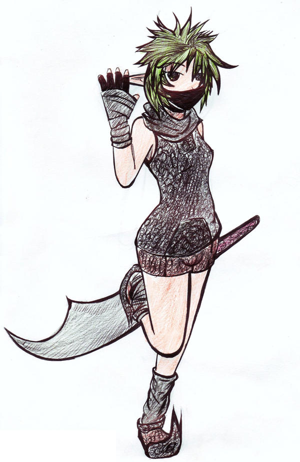 Jen The Hunter by CarsonCustom on DeviantArt