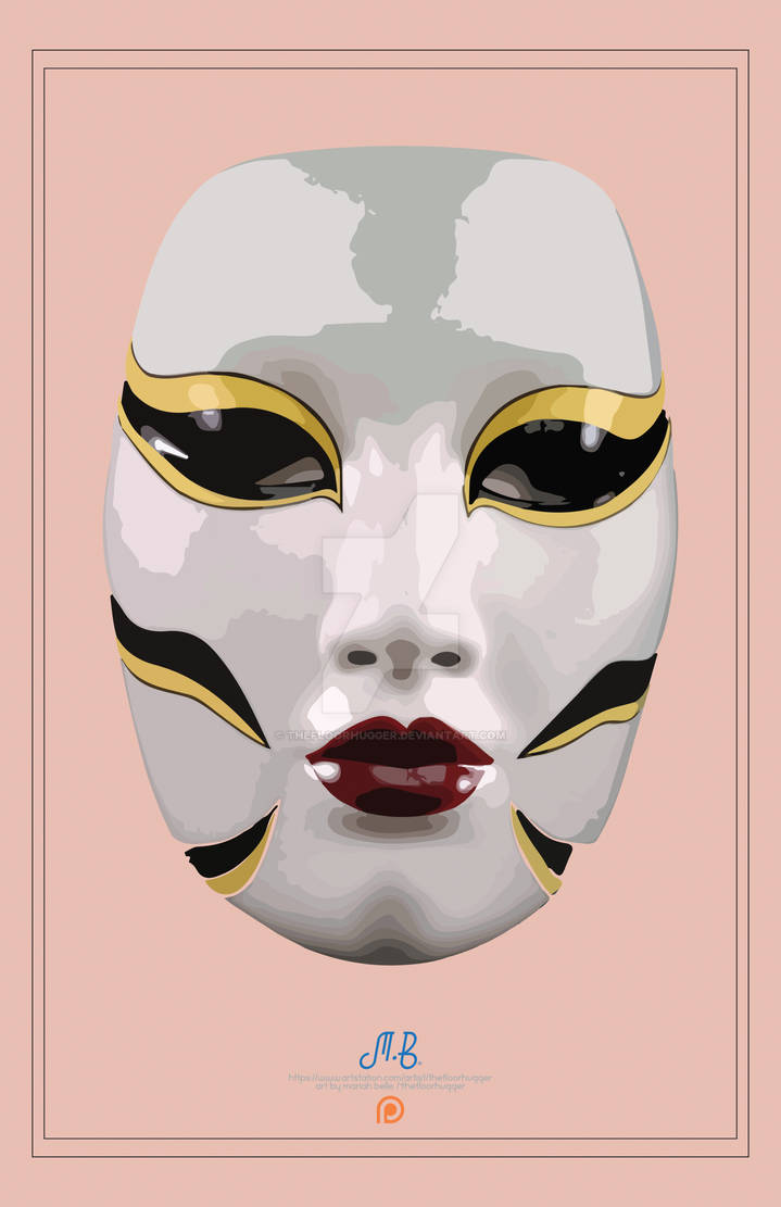 Weavers Mask Vectorised Vector Mask by TheFloorHugger on DeviantArt