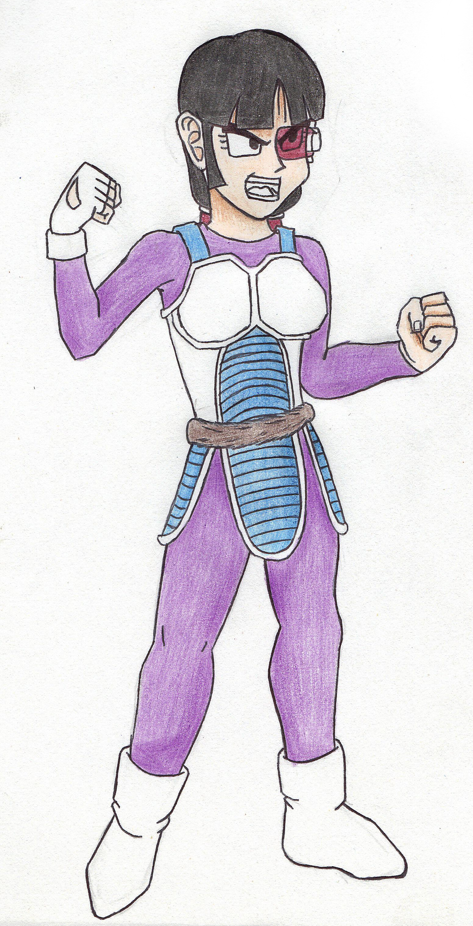 Nira - Saiyan OC - Scan