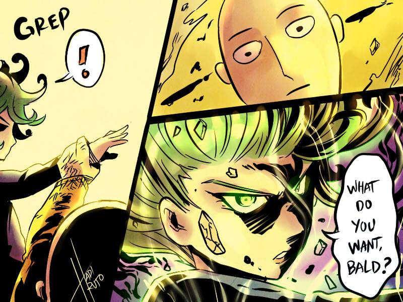 Saitama Vs Tatsumaki Webcomic