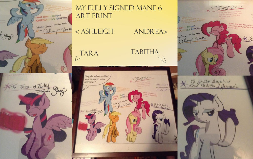 Mane 6 Picture :D by BPassion91 on DeviantArt