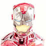 Iron Man in Water Color
