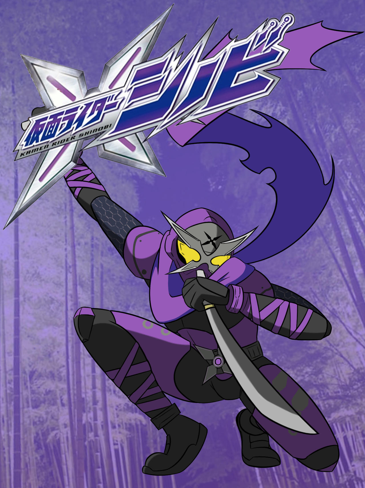 Kamen Rider Shinobi by KeenobiShinobi on DeviantArt