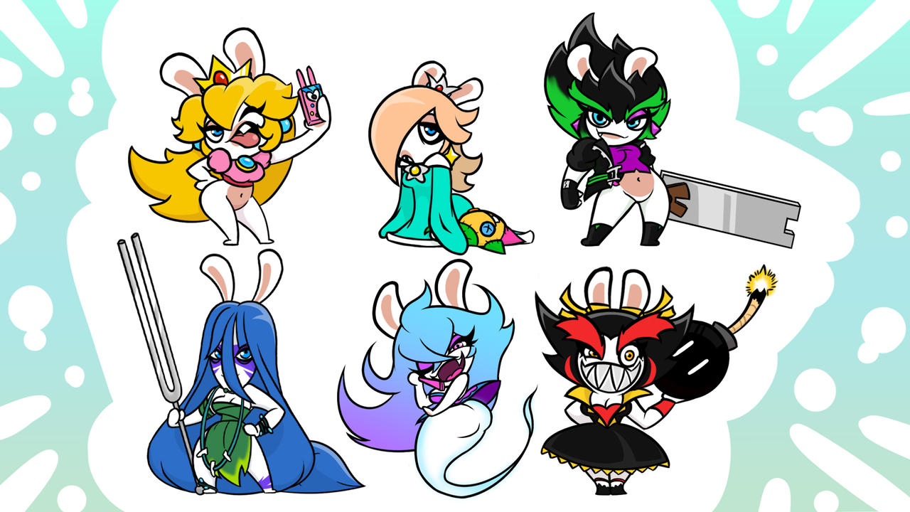 Michibo Rabbit Rabbids by KeenobiShinobi on DeviantArt