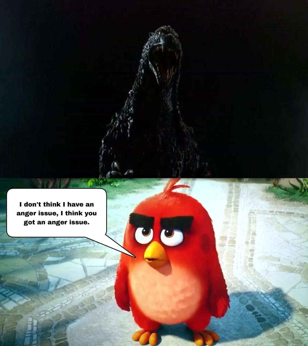 Godzilla Rage Look Red Thinks Godzilla Has Anger Issues by MartinHidalgo2006 on DeviantArt