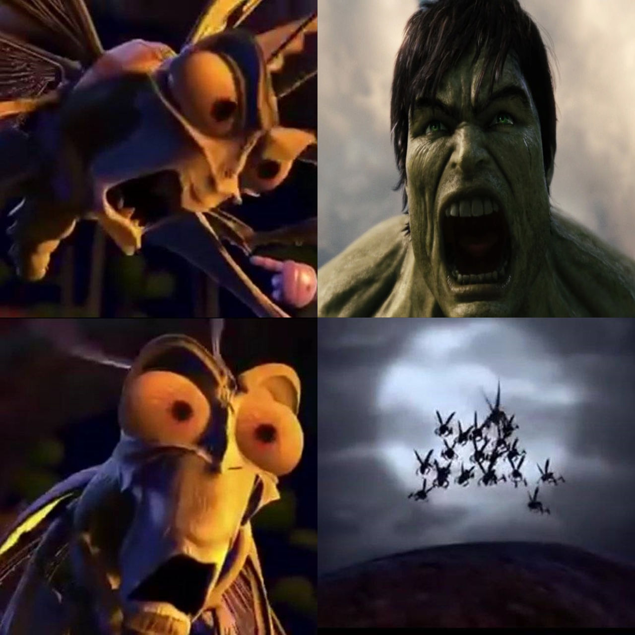 Bruce Scared Deviantart Thumper gets scared away by Hulk/Bruce Banner by MartinHidalgo2006 on ...
