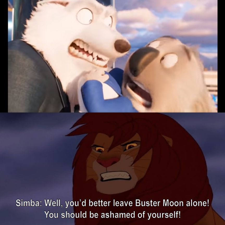 Simba Being Rude Simba's reaction to Jimmy threatening Buster by MartinHidalgo2006 on ...