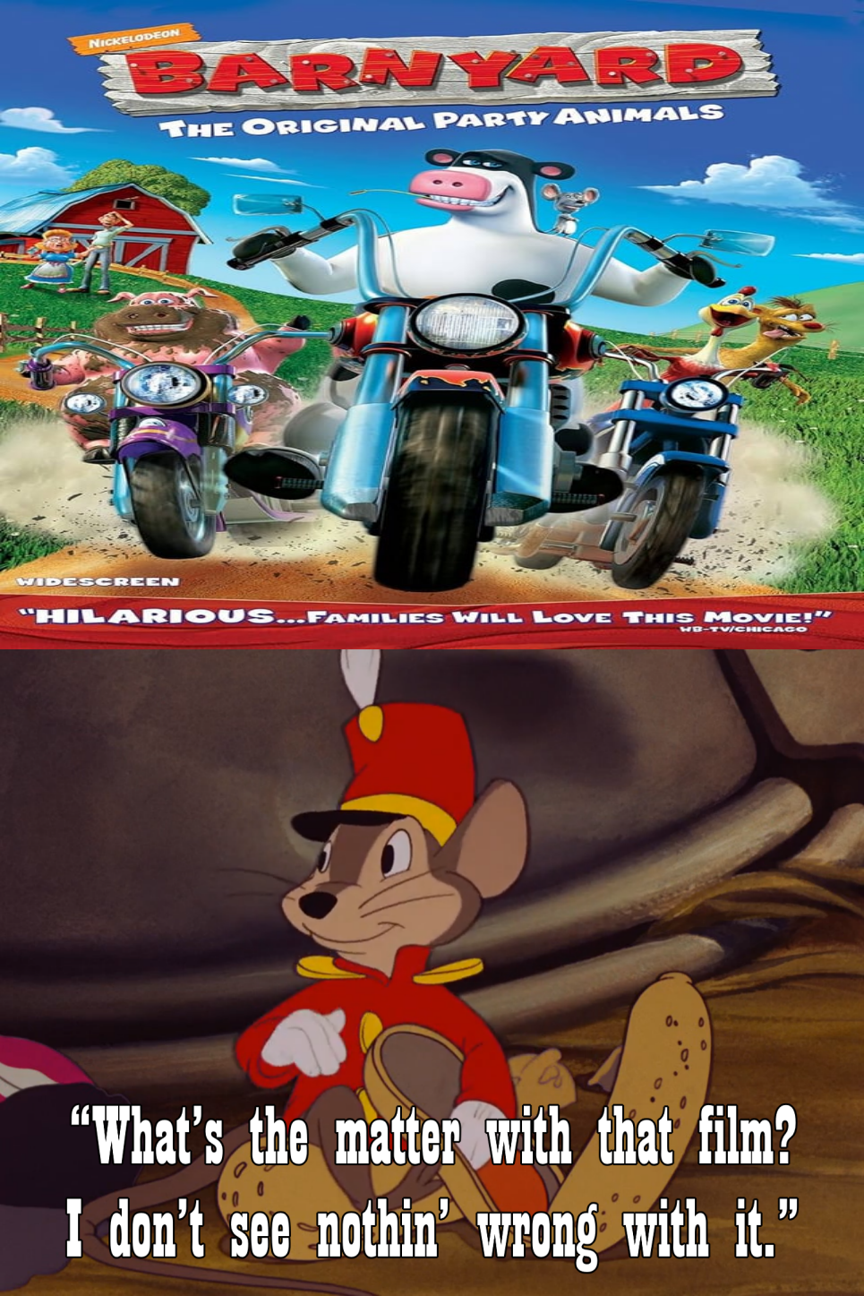Barnyard Rapping Mouse Timothy Q Mouse's opinion on Barnyard by MartinHidalgo2006 on DeviantArt
