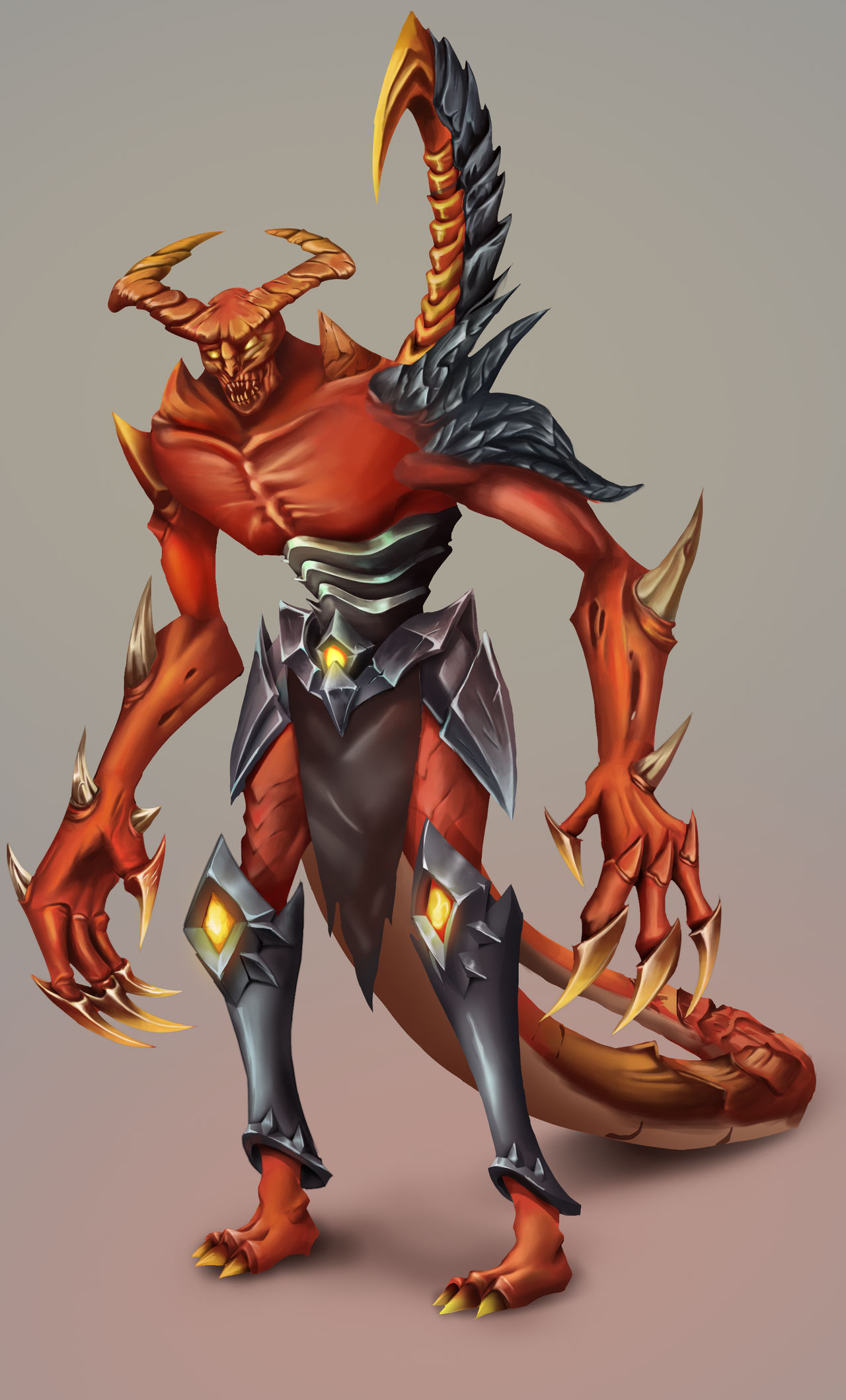 Fancy Demons fantasy demon by TuanDangArt on DeviantArt