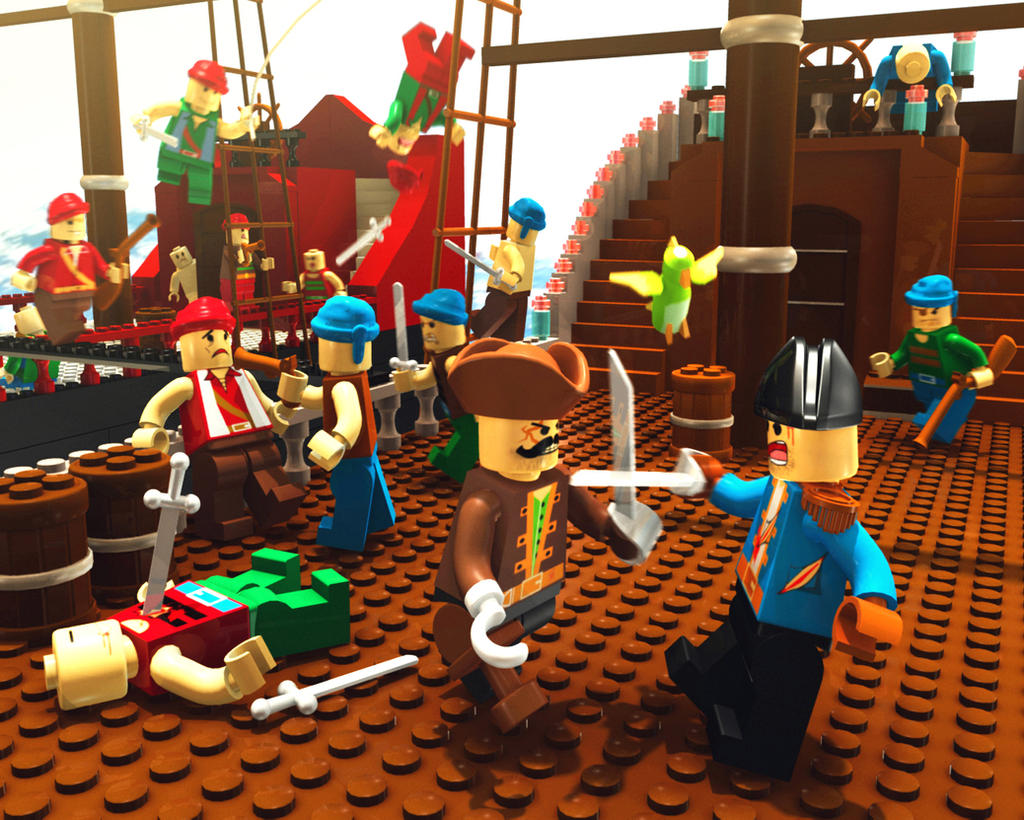 3D : Lego Pirates