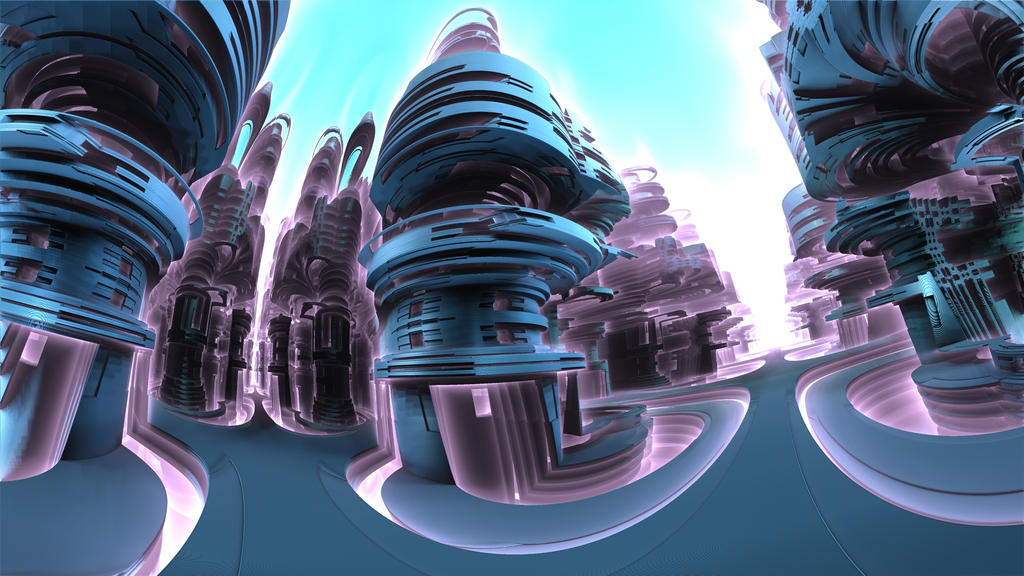 Deviantart Future Future City 3 by PersistentAura on DeviantArt