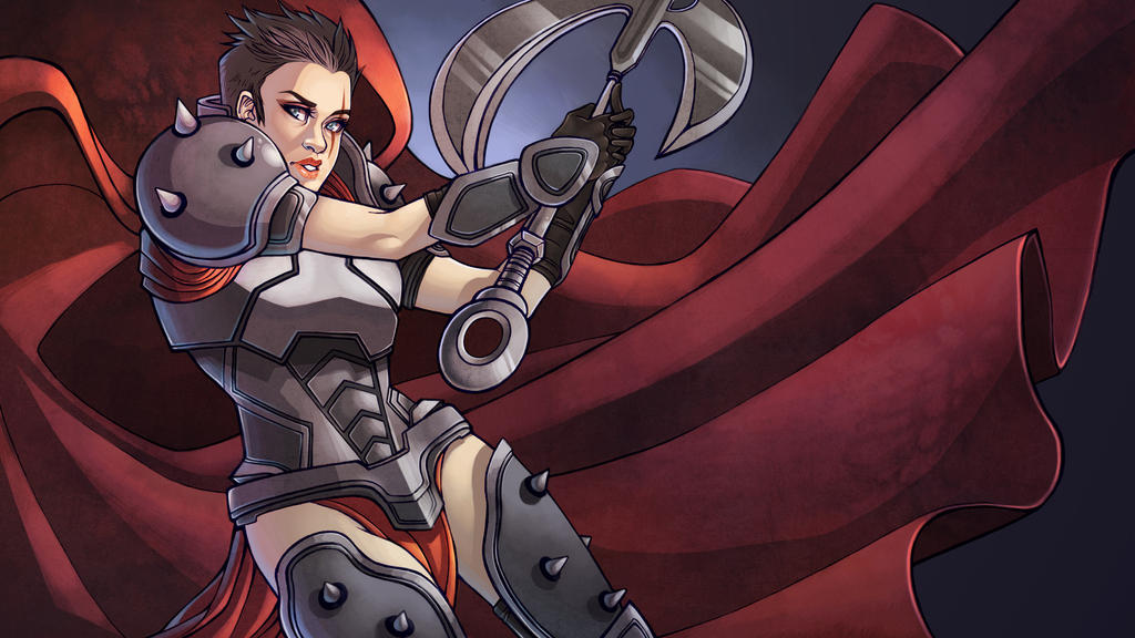 Female Darius Pin-up