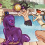 Ladies of League: Pool Party