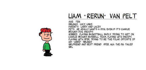 Rerun Van Pelt on Peanuts-R-Awesome - DeviantArt