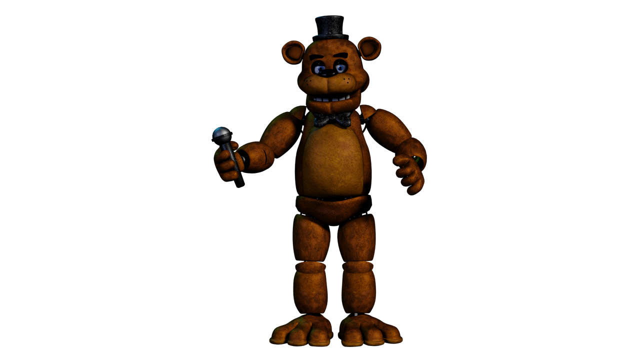 Freddy Fazbear PNG by OfficialAJP on DeviantArt