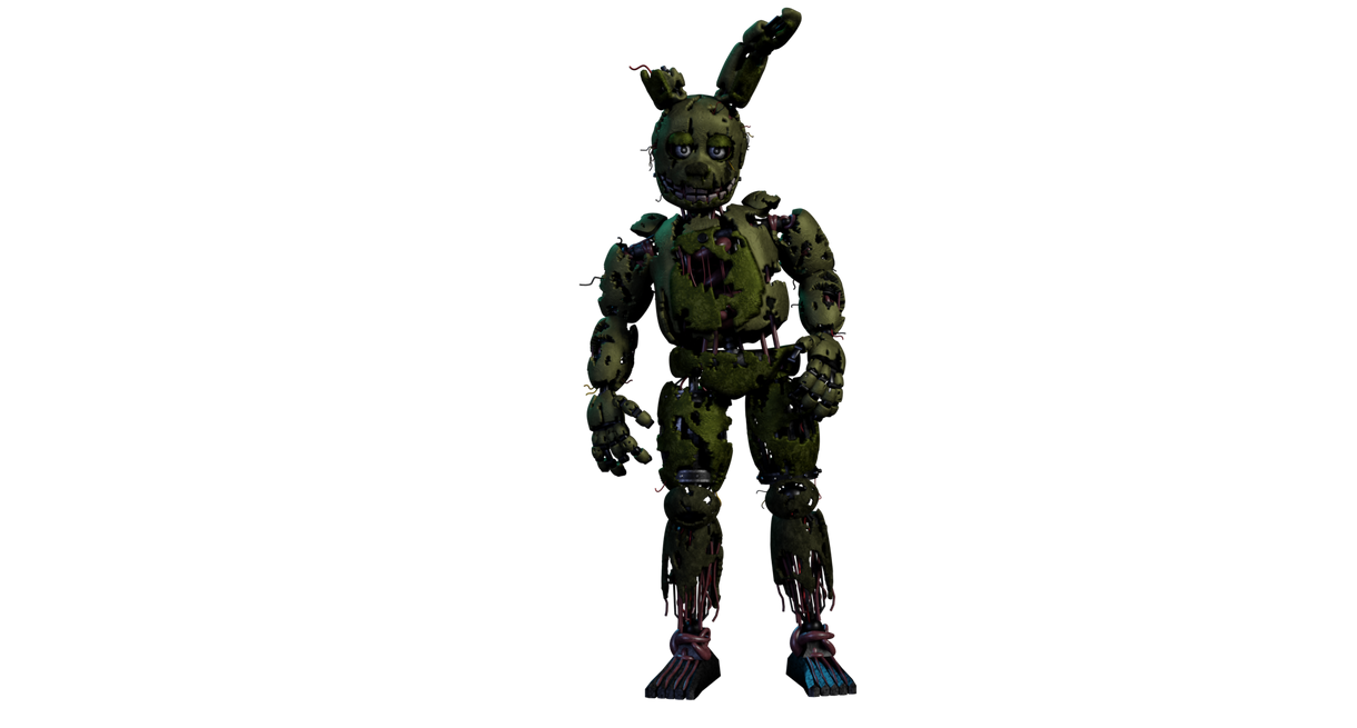 Springtrap PNG by OfficialAJP on DeviantArt