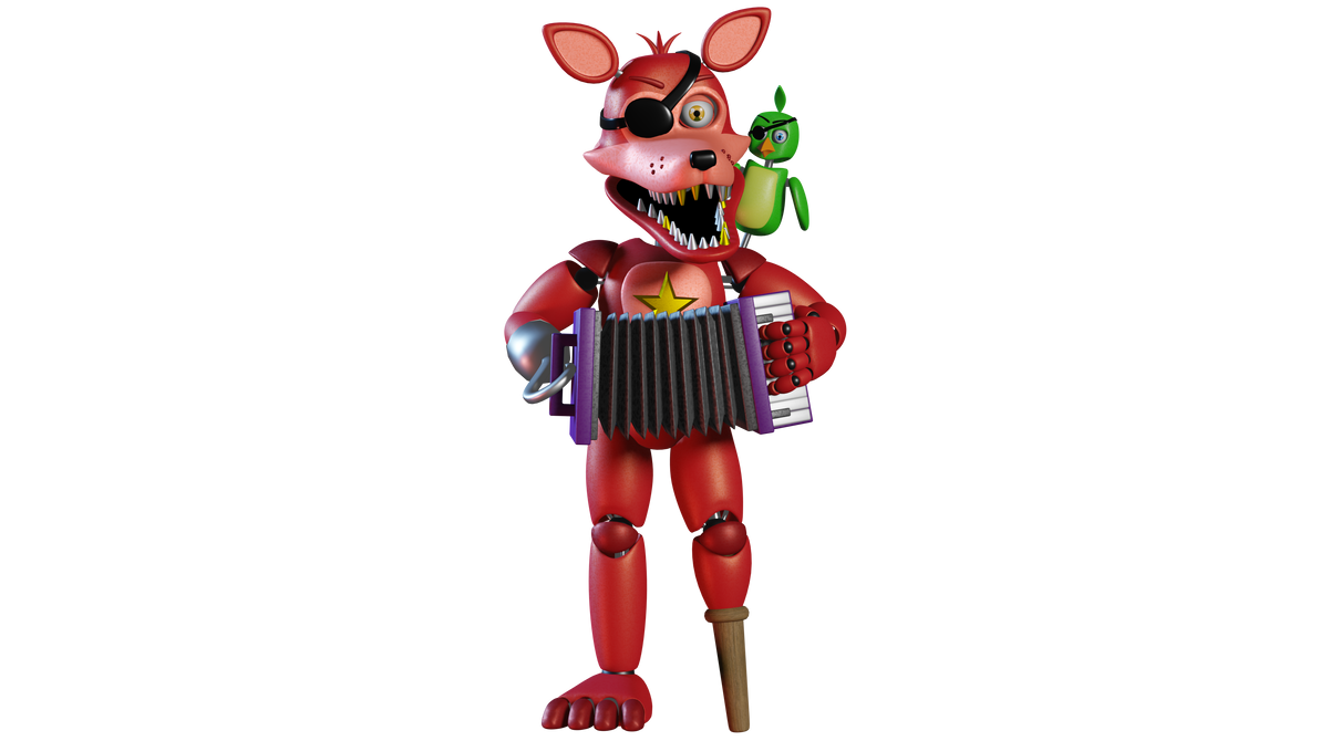 Rockstar Foxy PNG by OfficialAJP on DeviantArt
