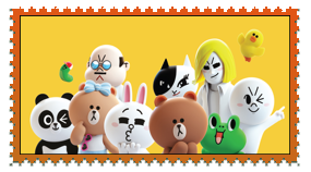 Line Friends Stamp by suckaysuAmigos200 on DeviantArt