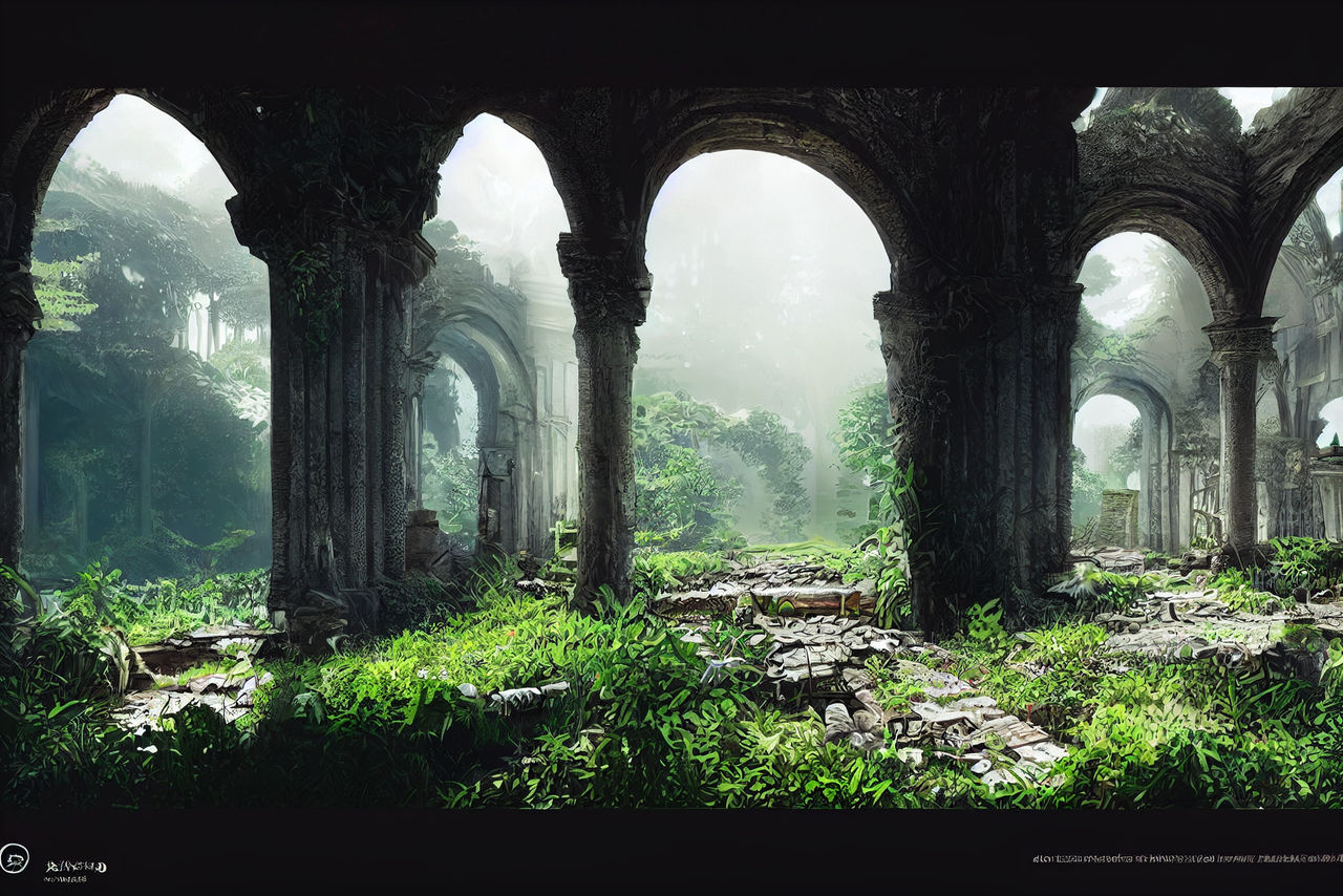 Science Fiction Monastery monastery by SANTAIJIN on DeviantArt