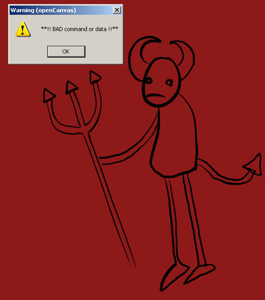 bad command by spamyoucantswim on DeviantArt