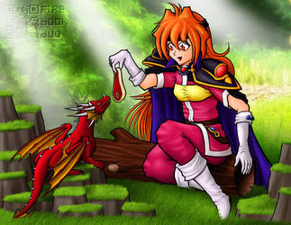 Lina and Her Dragon