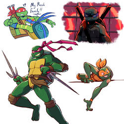 TMNT Doodlies