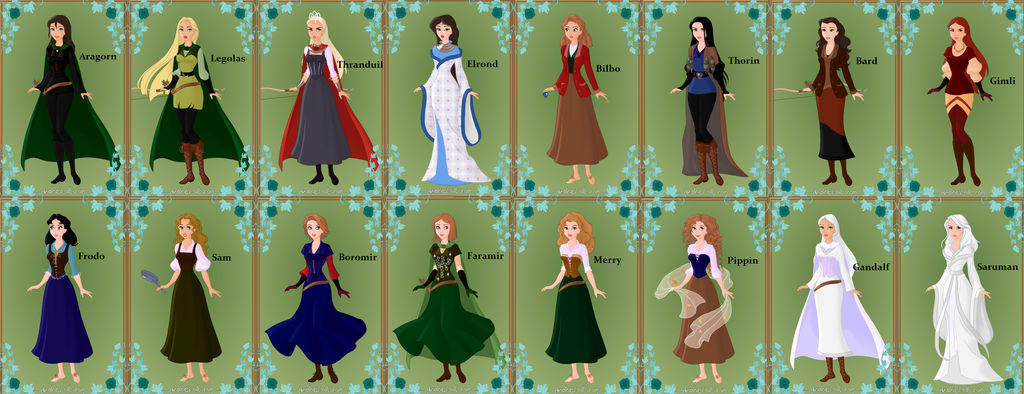 Genderswapped The Lord of the Rings Characters - Media Chomp