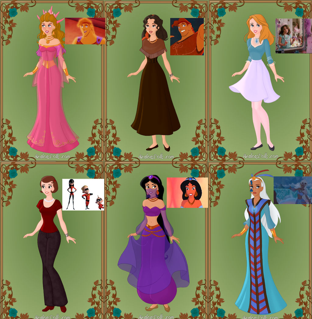 Disney Mothers 4 by Piggie50 on DeviantArt