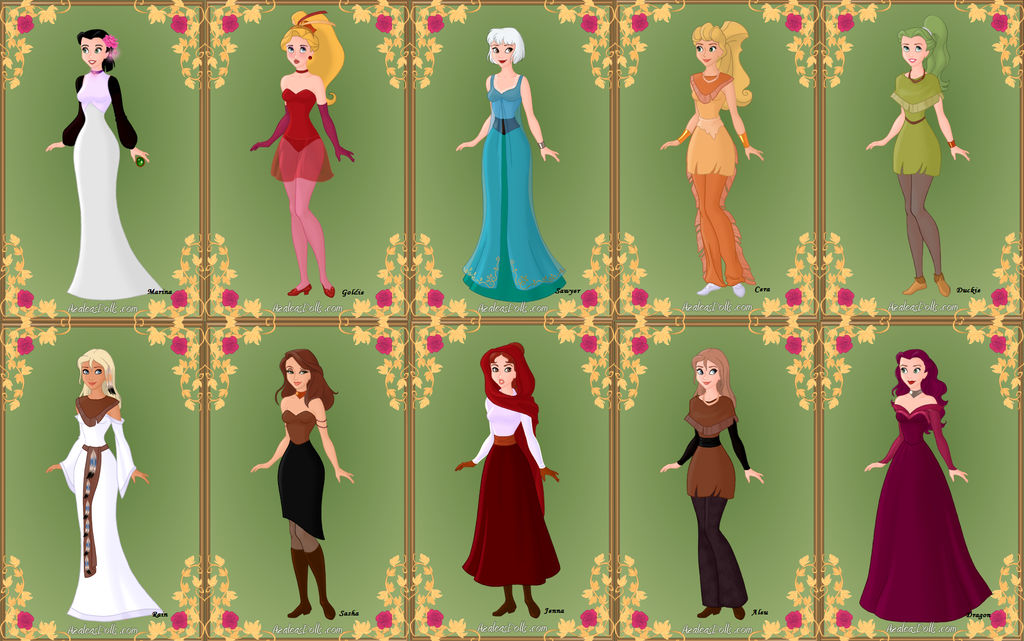 Non-Disney Animal Women Humanized 1 by Piggie50 on DeviantArt