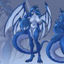 Blue Dragon Sketch adopt #243 |OPEN|