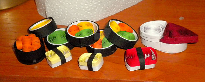 Quilled Sushi