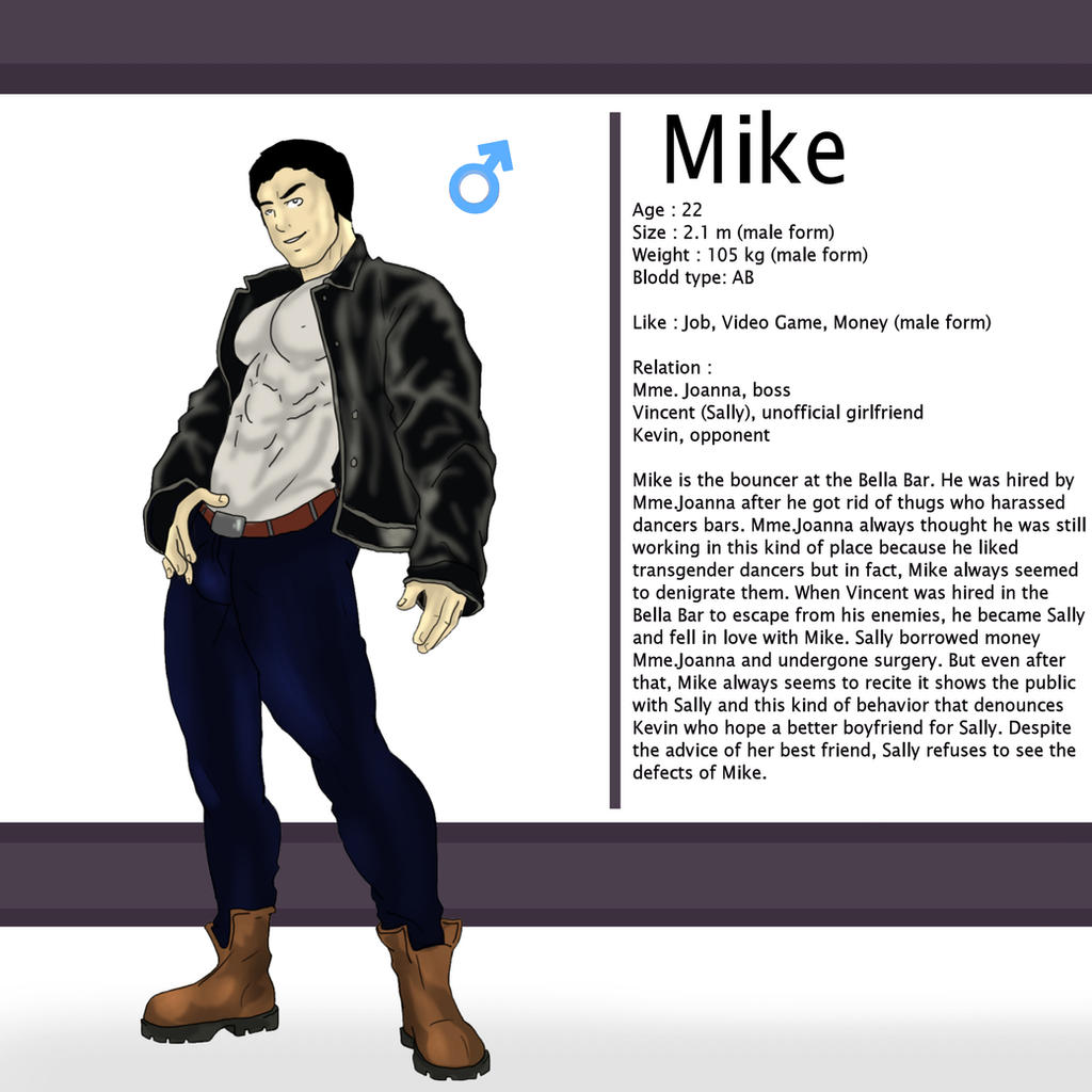 Mike - OC Rival Character by spartasko on DeviantArt