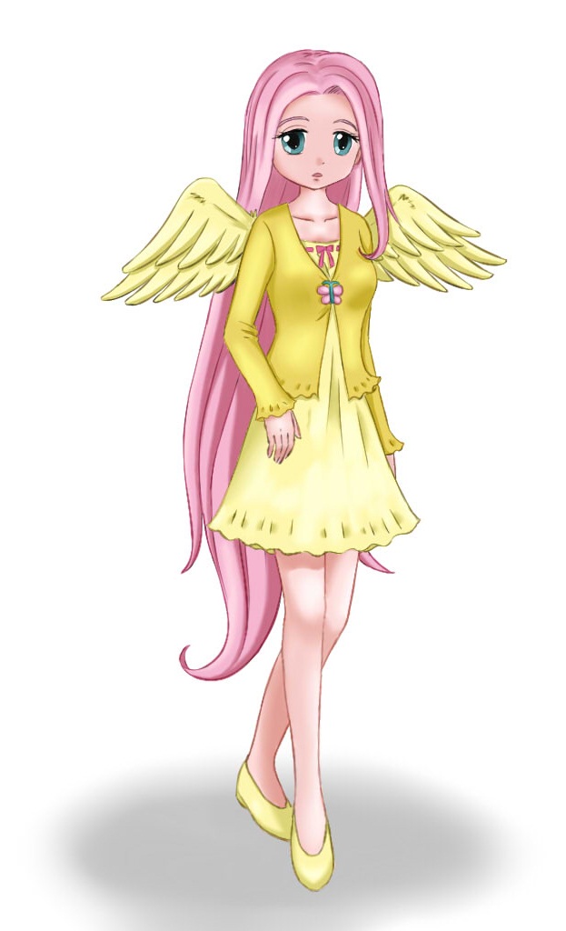 [MLP]Fluttershy-pony-human