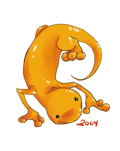 Orange Lizard