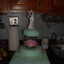 Practice cake for my sister...