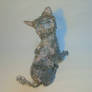 Fox Cub Wire Sculpture