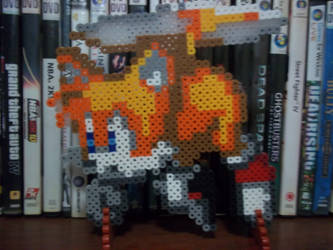 Hovering Tails the Fox (BitPix'd)
