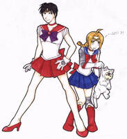 Sailor Roy and Sailor Ed