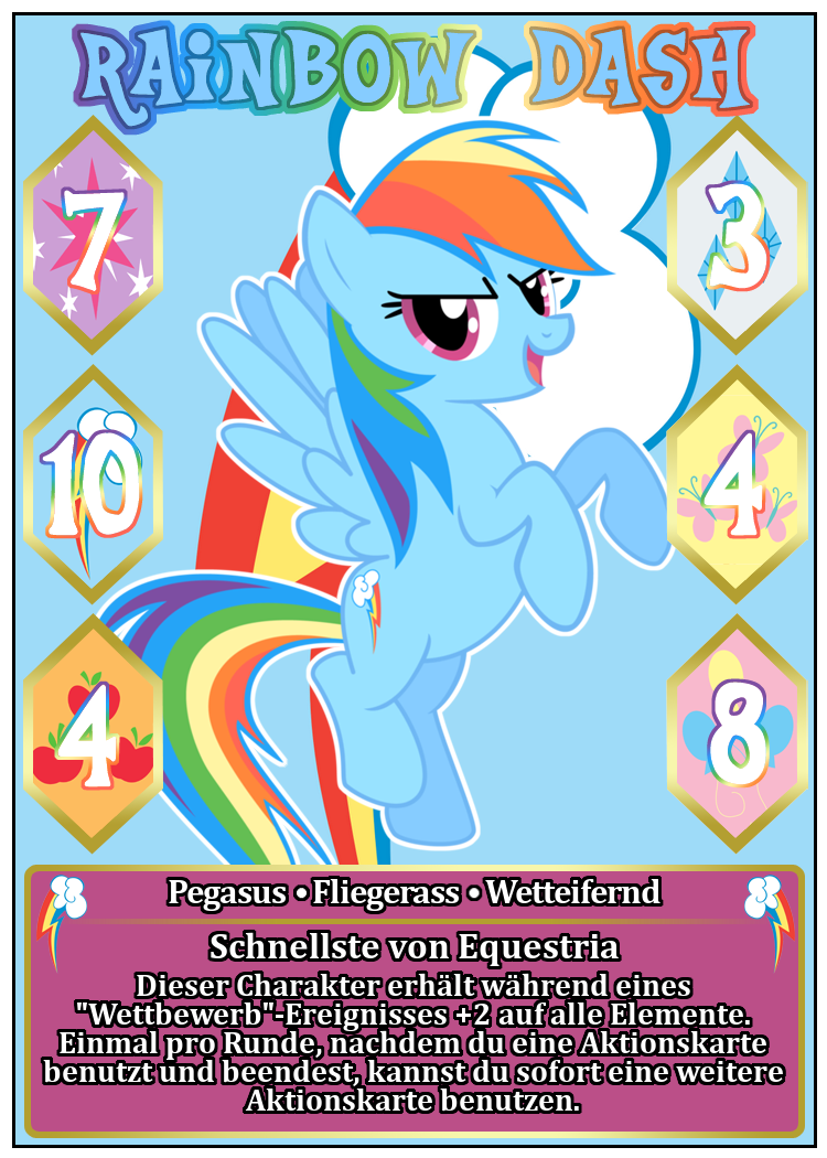 Rainbow Dash - Schnellste von Equestria