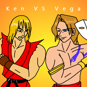 Ken vs Vega by TixieLix on DeviantArt