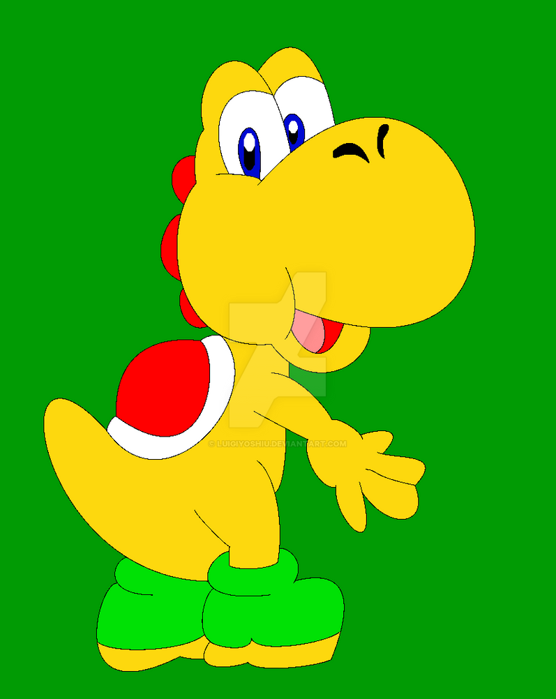 Yellow Yoshi By LuigiYoshiU On DeviantArt yellow-yoshi-by-luigiyoshiu-on-deviantart