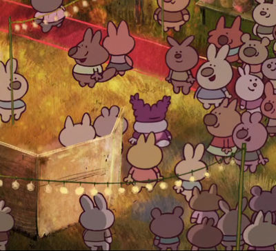 Chowder cameo on Harvey Beaks 