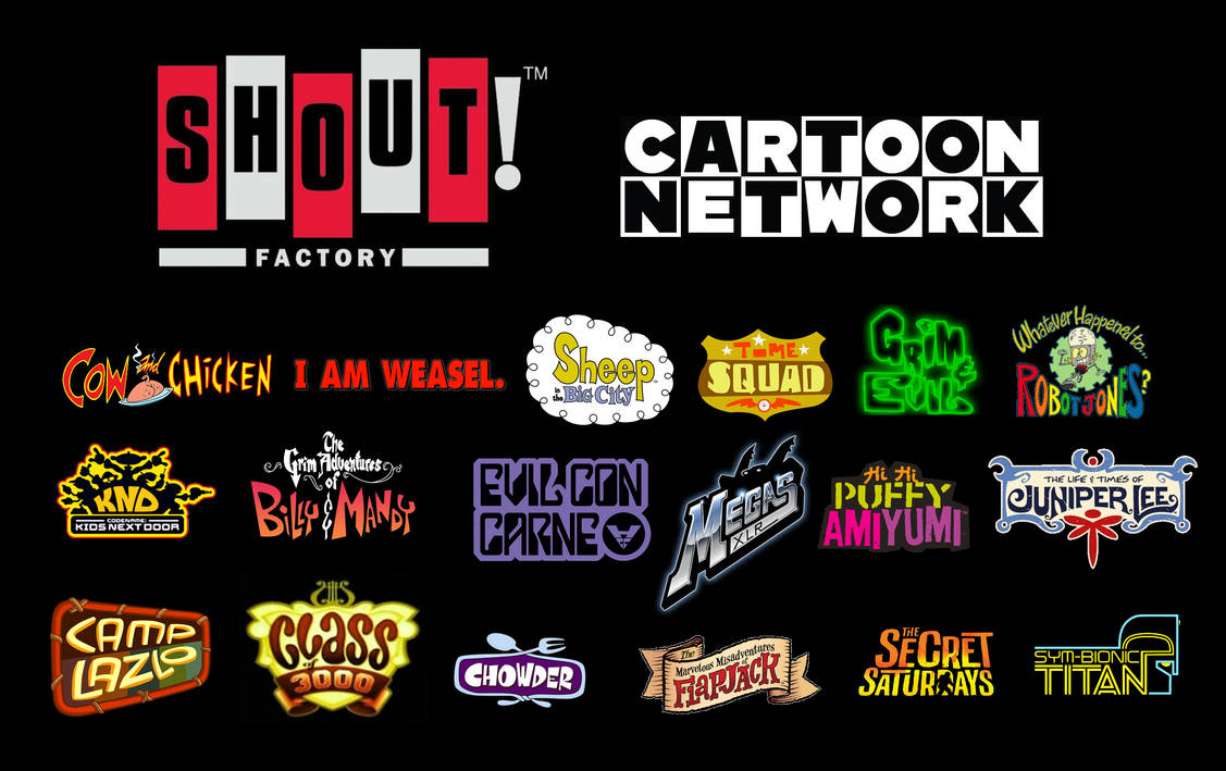 Shout! Factory's Cartoon Network deal by RedheadXilamGuy on DeviantArt