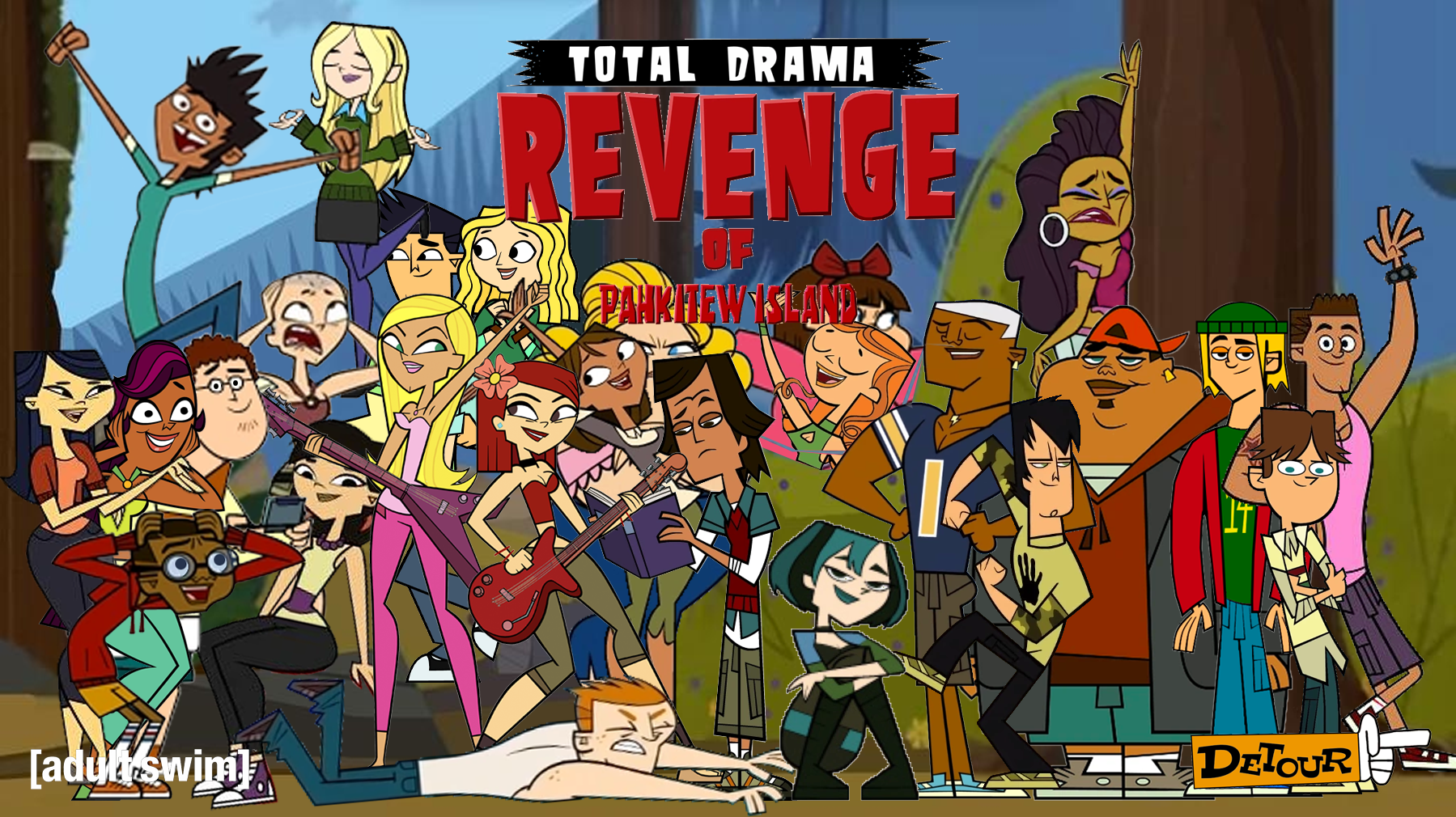 Fan art Total Drama: Revenge of the Island Total Drama Season 5