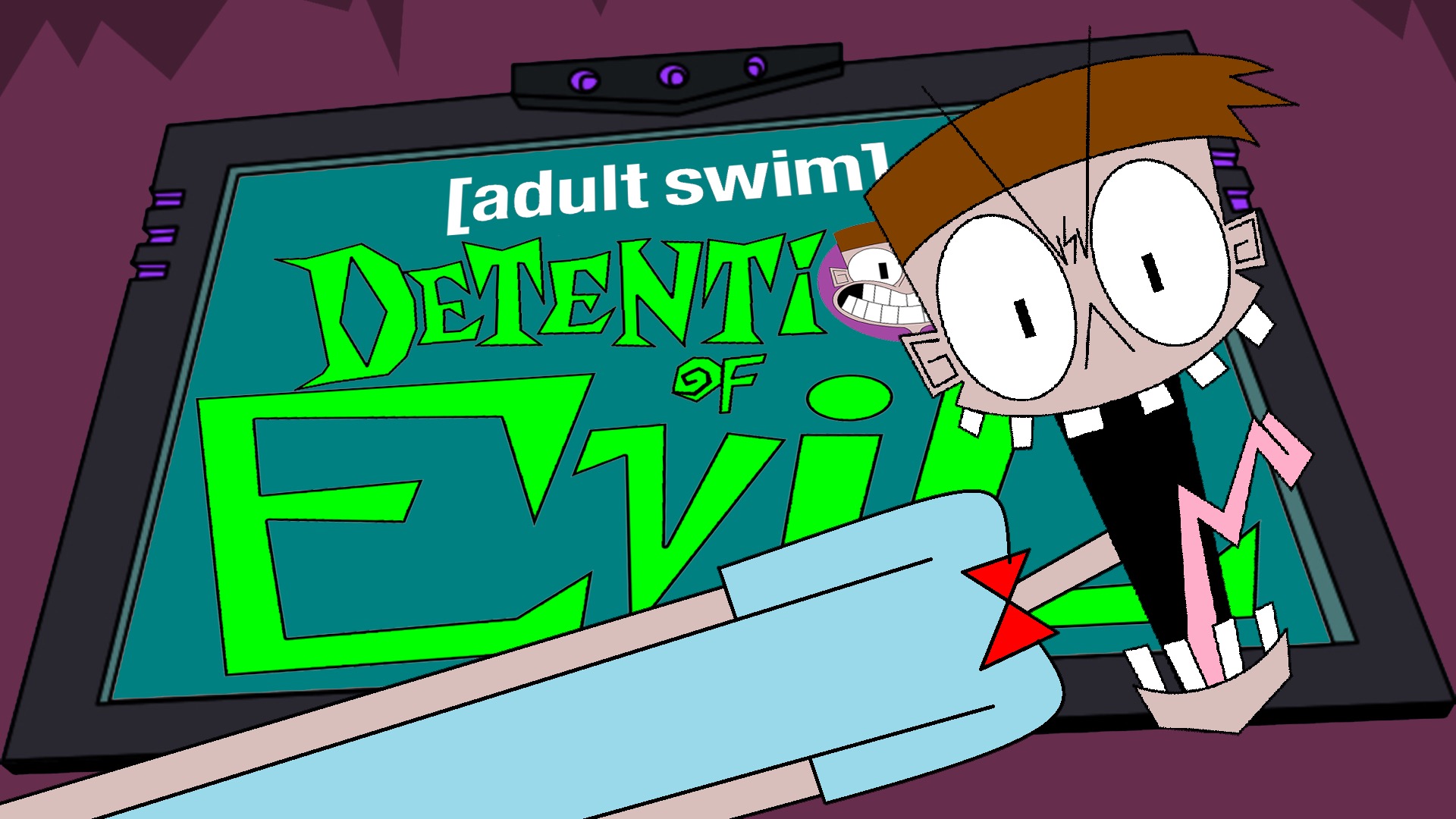 Detention of Evil (title card part 2) by DannyD1997 on DeviantArt