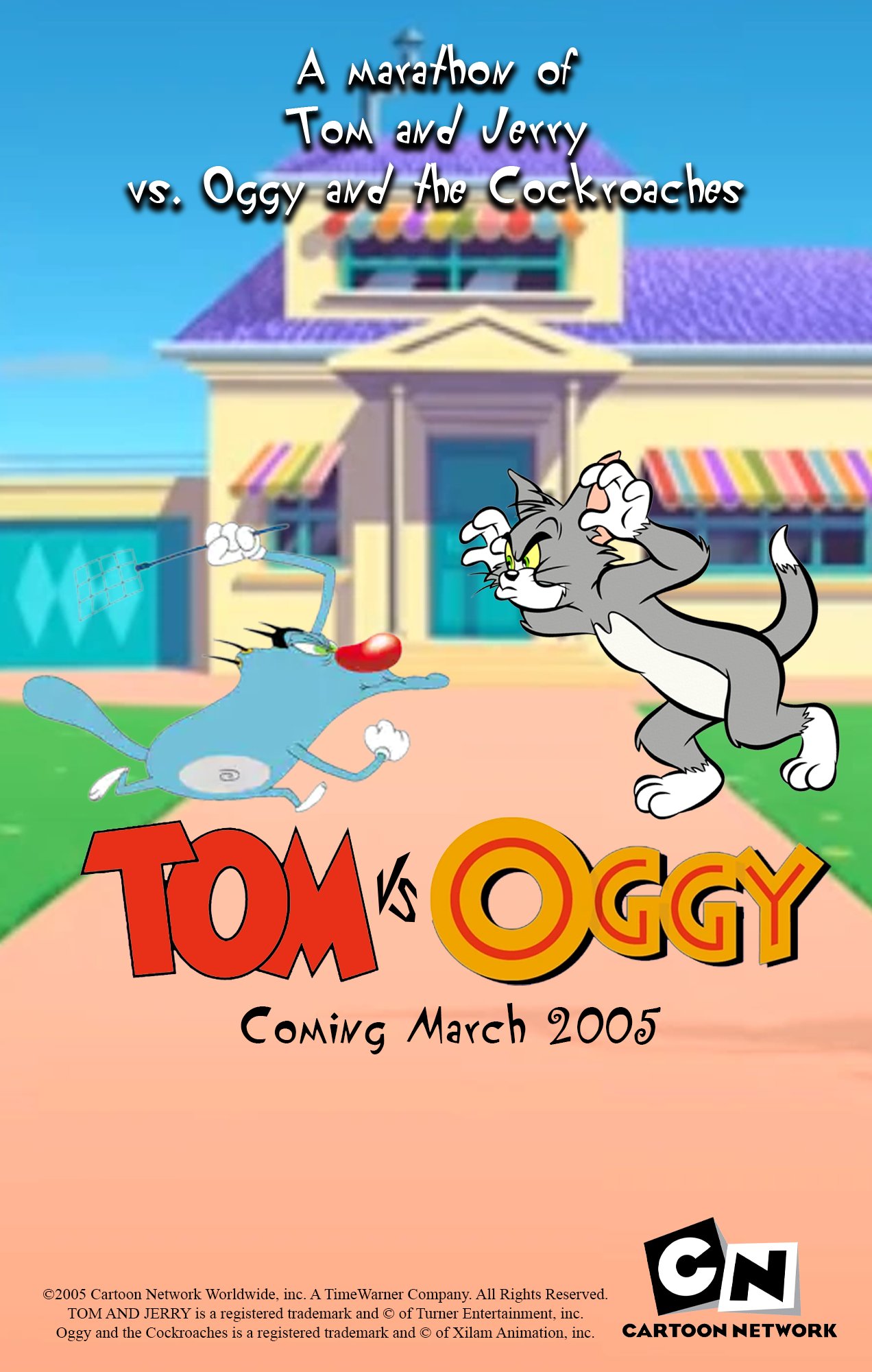 Cartoon Network 2005: Tom vs. Oggy by DannyD1997 on DeviantArt