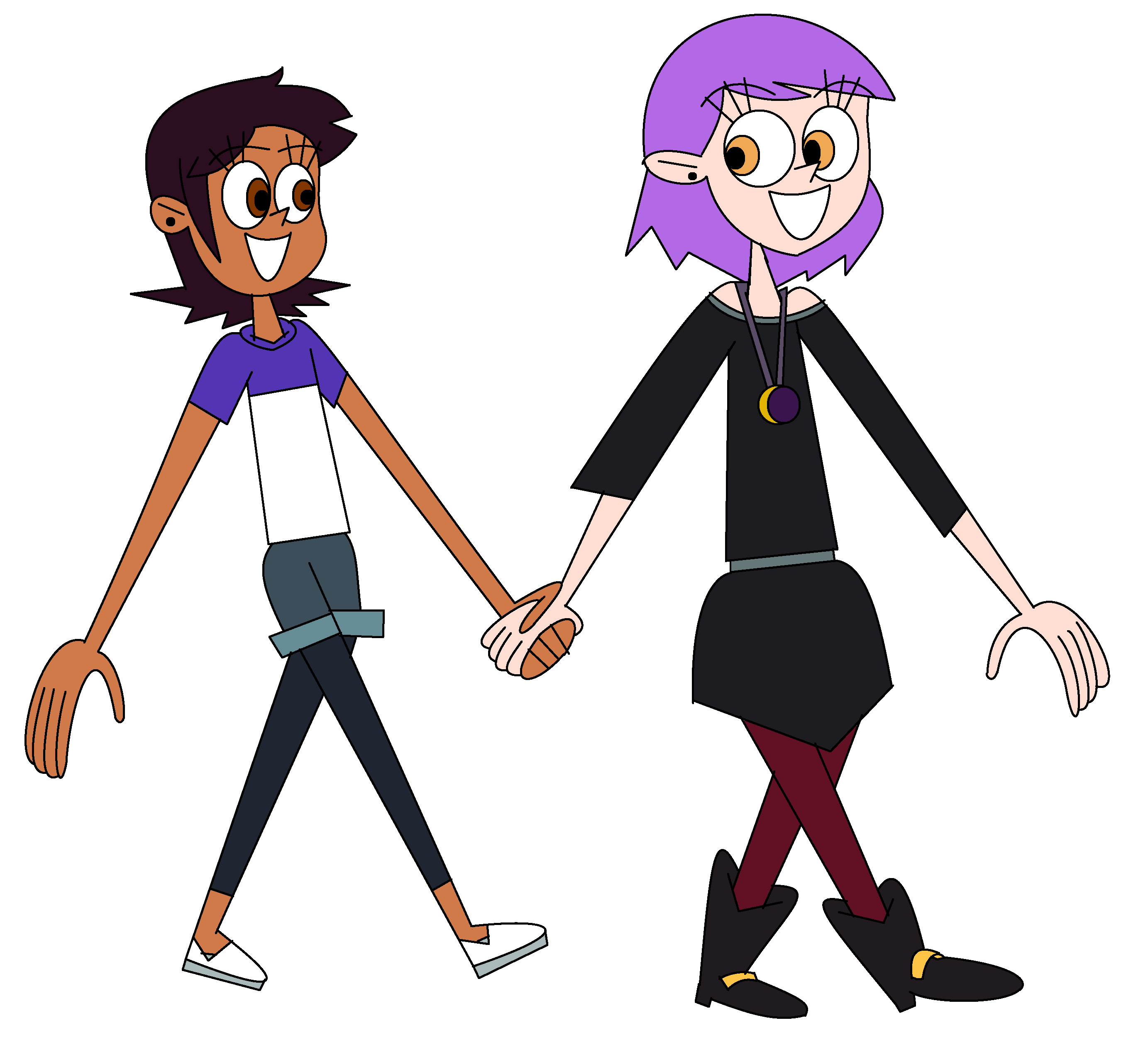 My drawing of Luz X Amity by DannyD1997 on DeviantArt