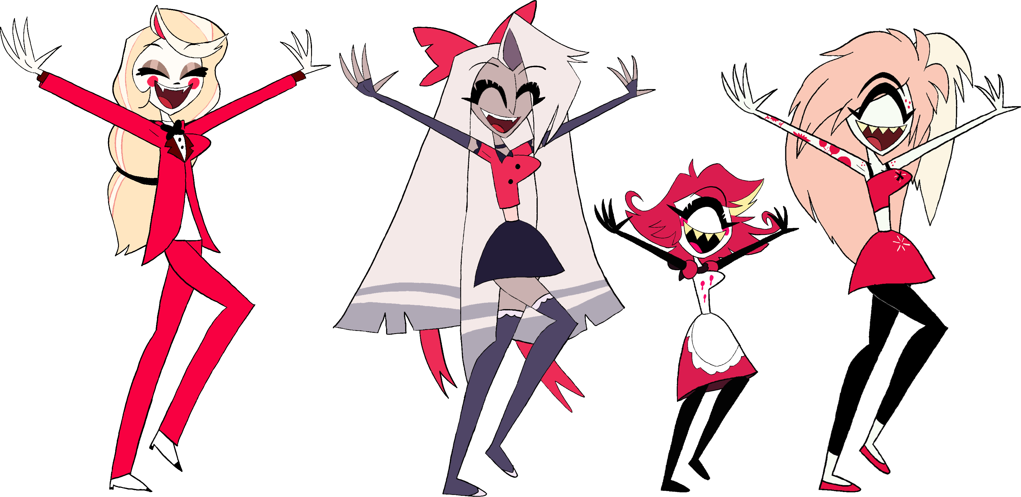 Hazbin Hotel girls K-Pop Dance by DannyD1997 on DeviantArt