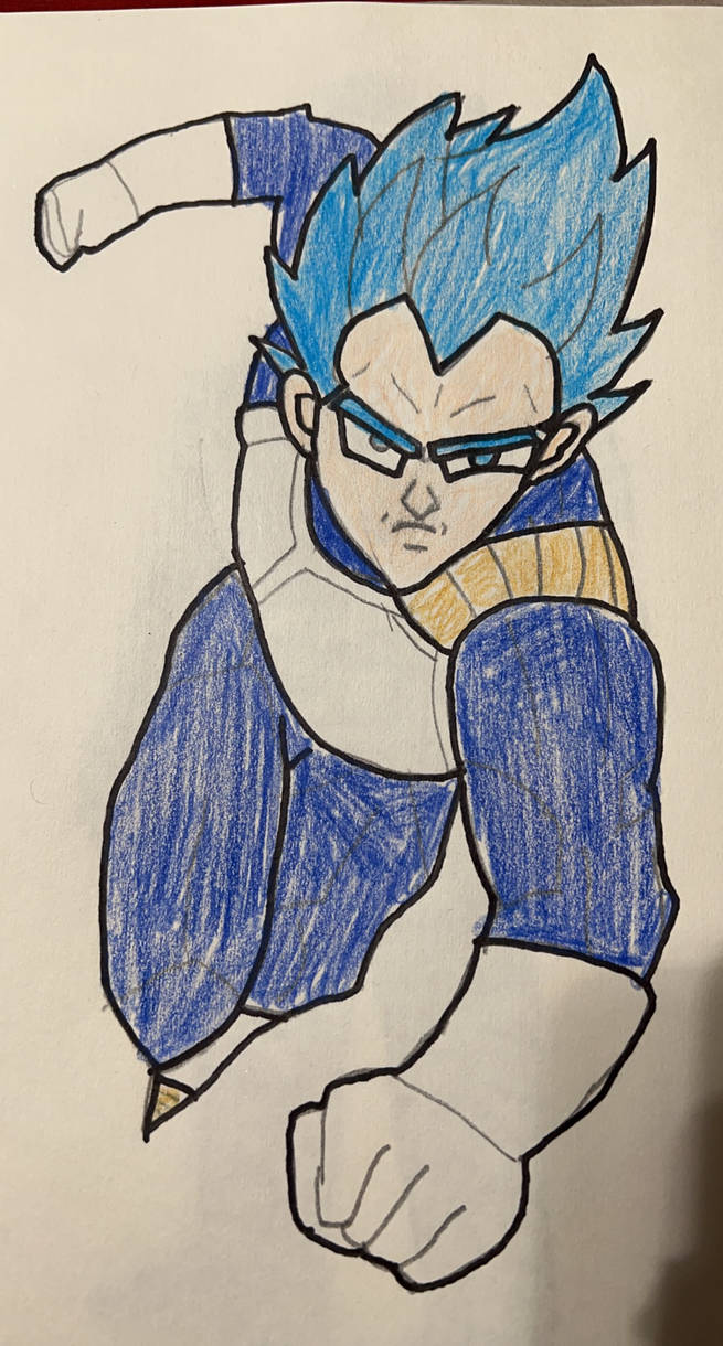 Vegeta Blue by Arthurbustos on DeviantArt