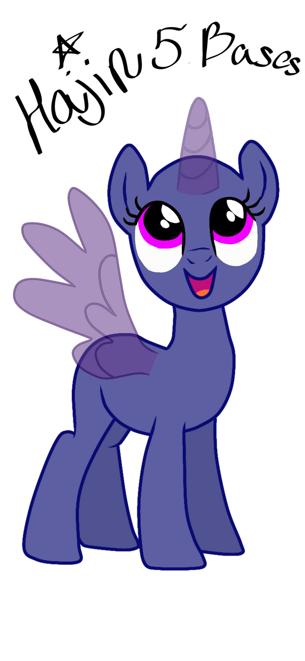 Mlp base #1 by HajinSanielSentry on DeviantArt